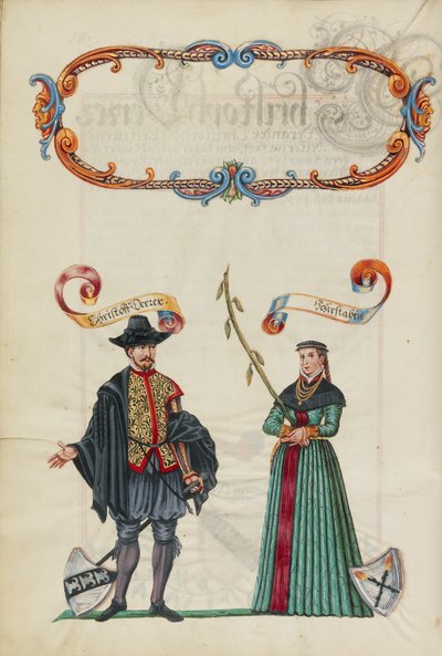 Die neunzehnte Generation, Christoph Derrer von Unknown artist