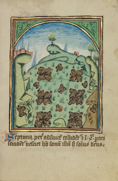 Das siebte Zeichen vor dem Jüngsten Gericht von Unknown artist