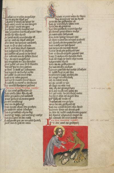 Die Versuchung Christi von Unknown artist