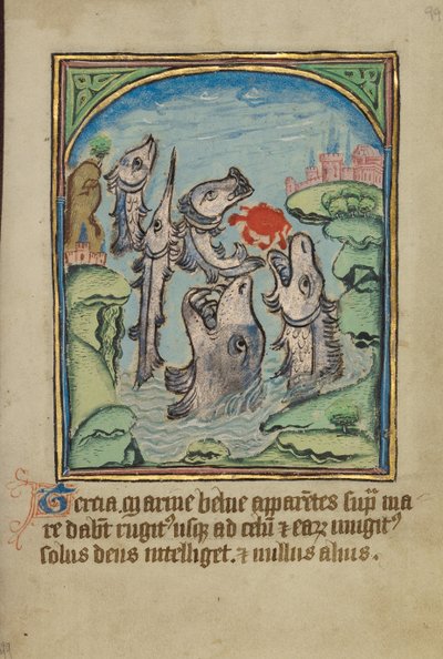 Das dritte Zeichen vor dem Jüngsten Gericht von Unknown artist