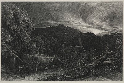 Der müde Pflüger von Unknown artist