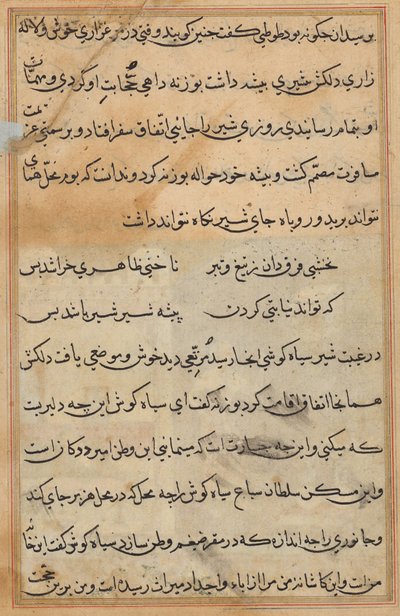 Tuti-nama (Geschichten eines Papageis) von Unknown artist