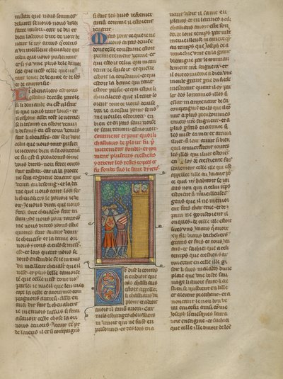 Zwei Ritter im Gespräch auf der Burg der Tränen von Unknown artist