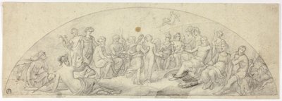 Hochzeit von Amor und Psyche auf dem Olymp von Unknown artist