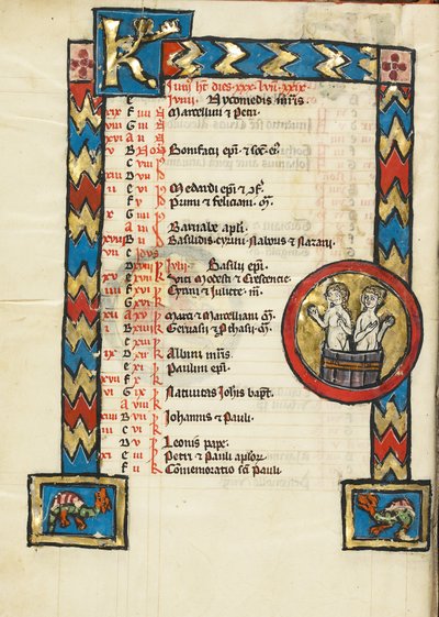 Tierkreiszeichen Zwillinge von Unknown artist