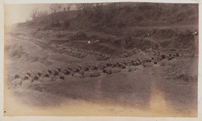4. Goorkha-Regiment bemannt Verschanzungen von Unknown photographer