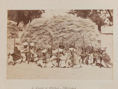 Afghanische Männer, Jalalabad von Unknown photographer