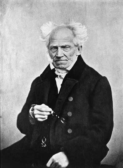 Arthur Schopenhauer (1788-1860), deutscher Philosoph von Unknown photographer