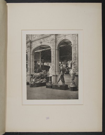 Eingang italienischer Abschnitt, Gebäude der Manufakturen von Unknown photographer
