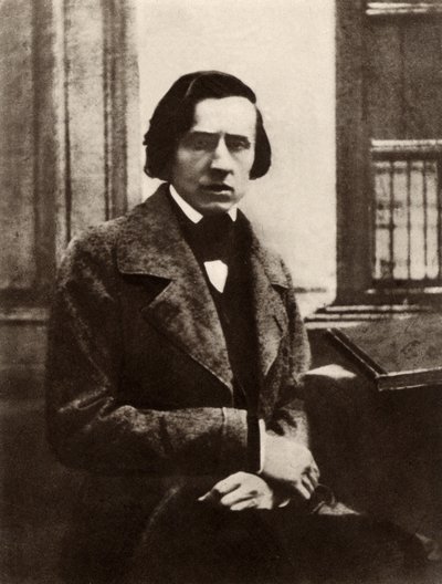 Frederic Chopin (1810-1849) polnischer Komponist und Pianist von Unknown photographer