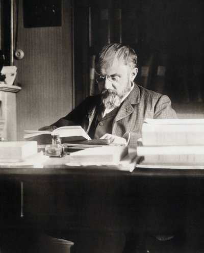 Henri Poincaré an seinem Arbeitstisch - Bibl. de l