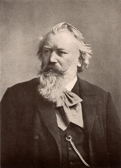 Johannes Brahms (1833-1897) von Unknown photographer