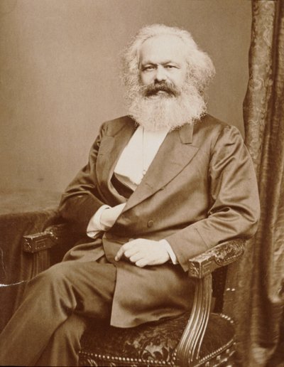 Karl Marx von Unknown photographer
