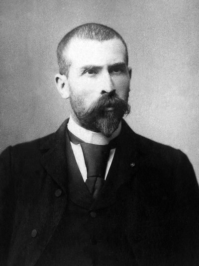 Porträt von Emile Roux (1853-1933), französischer Arzt und Biologe. von Unknown photographer