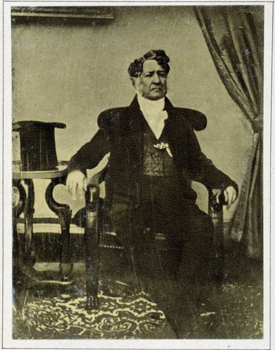 Porträt von Louis Philippe I (1773 - 1850) im Jahr 1845 von Unknown photographer