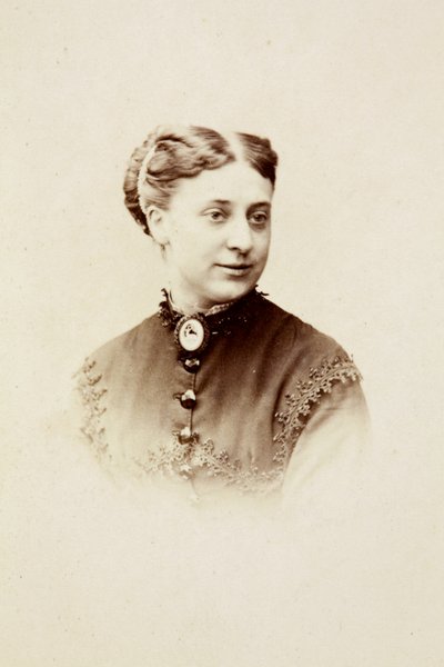 Porträt von Miss Dunlop, ca. 1860er (s/w Foto) von Unknown photographer