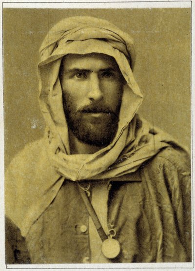 Porträt von Savorgnan de Brazza im Jahr 1882 von Unknown photographer