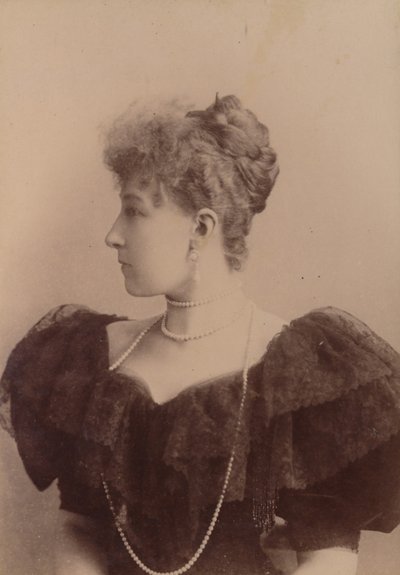 Prinzessin Stéphanie Clotilde Louise Herminie Marie Charlotte von Belgien (21. Mai 1864 – 23. August 1945) von Unknown photographer