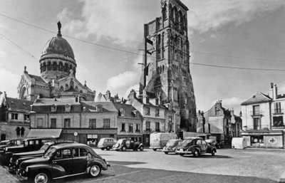 Tours, Frankreich: Basilika St. Martin, Postkarte, ca. 1960 von Unknown photographer