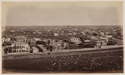 Ansicht vom Ochterlony-Denkmal, Kalkutta von Unknown photographer