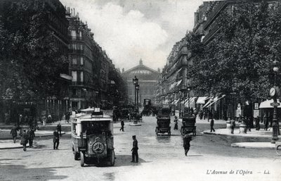 Ansicht der Avenue de l