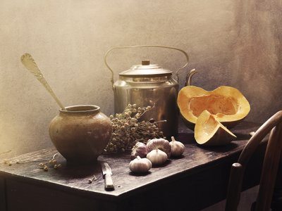 Rustikale Küchen-Stillleben von UstinaGreen