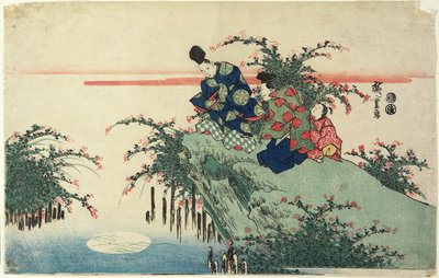 (Reflexion des Mondes), frühes 19. Jahrhundert von Utagawa Hiroshige