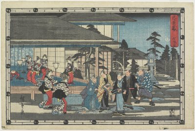 Akt 7, 1843-1847 von Utagawa Hiroshige