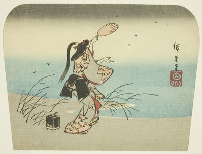 Glühwürmchen fangen von Utagawa Hiroshige
