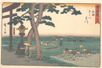 Kakegawa von Utagawa Hiroshige