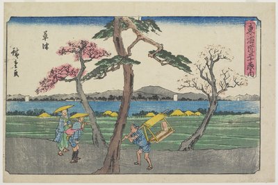 Kusatsu, 1841-1842 von Utagawa Hiroshige