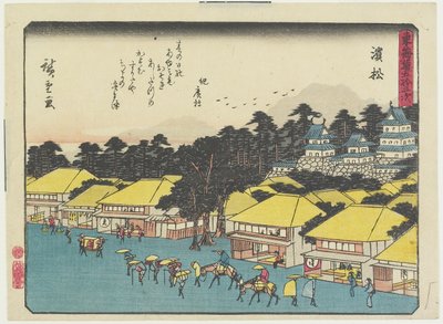Mamamatsu, 1837-1844 von Utagawa Hiroshige