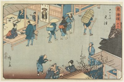 Nr.54 O_tsu, 1847-1852 von Utagawa Hiroshige