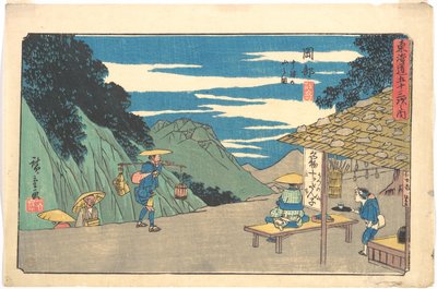 Okabe von Utagawa Hiroshige