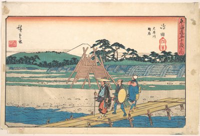 Shimada von Utagawa Hiroshige