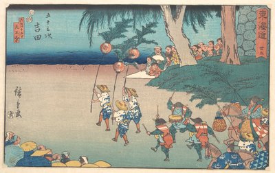 Yoshida von Utagawa Hiroshige
