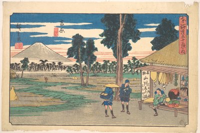 Yoshiwara von Utagawa Hiroshige
