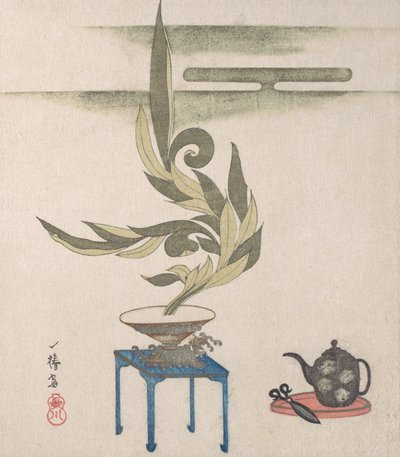 Blumenarrangement, 19. Jahrhundert von Utagawa Itchinsai