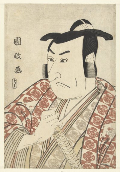 Büste von Ichikawa Omezo von Utagawa Kunimasa