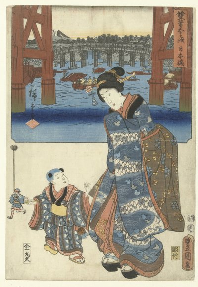 Nihonbashi von Utagawa Kunisada (I)