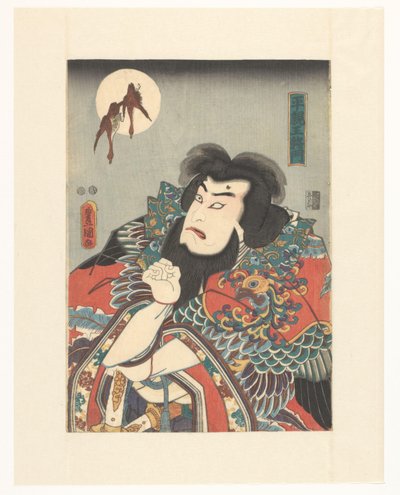 Der neue Taira-Kaiser Masakado von Utagawa Kunisada (I)