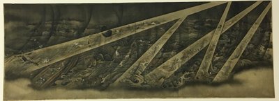 Sturm von Utagawa Kunitoshi