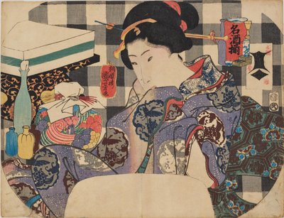 Berühmte Sake-Marken von Utagawa Kuniyoshi