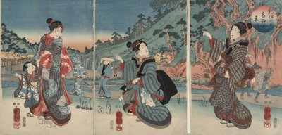 Juwelenfluss von Kōya in der Provinz Kii von Utagawa Kuniyoshi