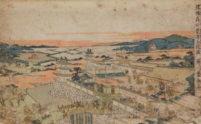Angriff auf die Festung von Utagawa Toyoharu