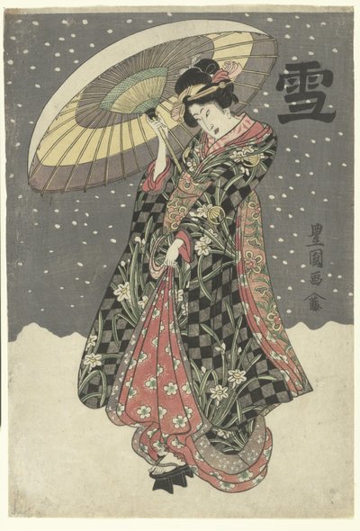 Schnee von Utagawa Toyokuni (I)