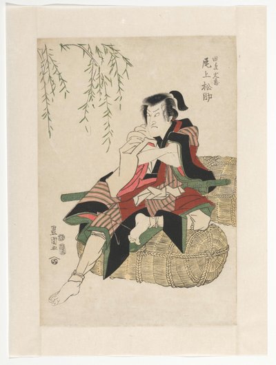 Tanabe Bunzo auf Reissäcken von Utagawa Toyokuni (I)