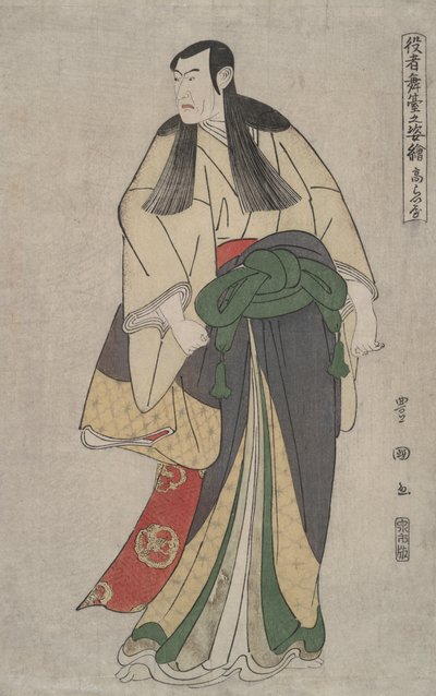 Matsumoto Kōshirō IV (Kōraiya): Bilder von Schauspielern auf der Bühne von Utagawa Toyokuni I