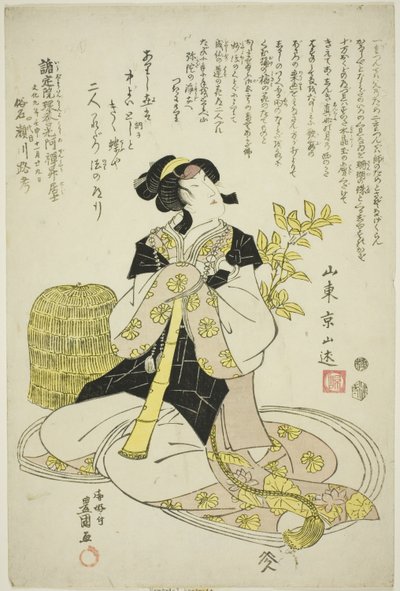 Gedenkporträt des Schauspielers Segawa Roko IV von Utagawa Toyokuni I