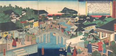 Nanking in China von Utagawa Yoshitora